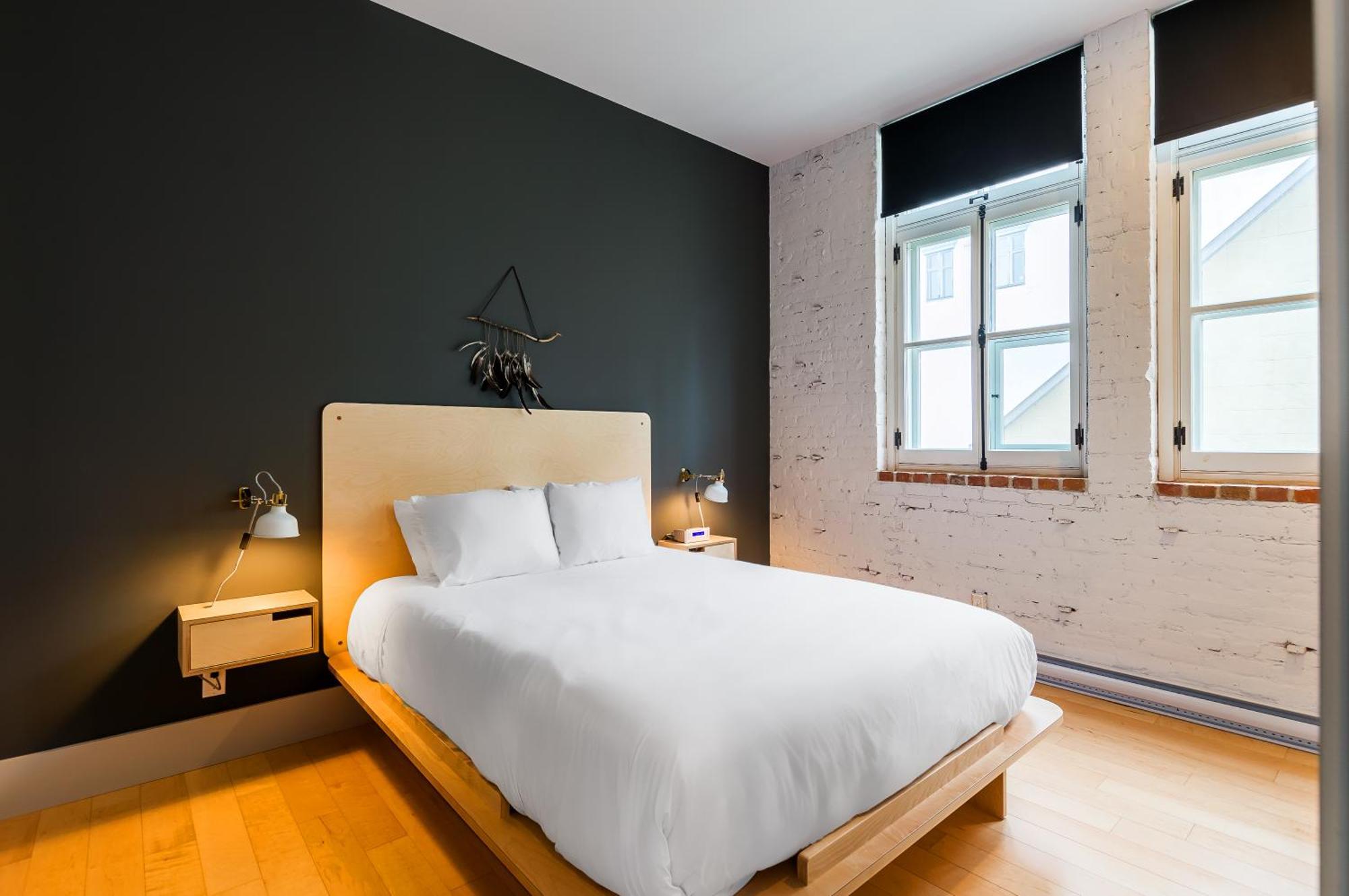 Apartamento Les Lofts du Trésor by Les Lofts Vieux-Québec Habitación foto