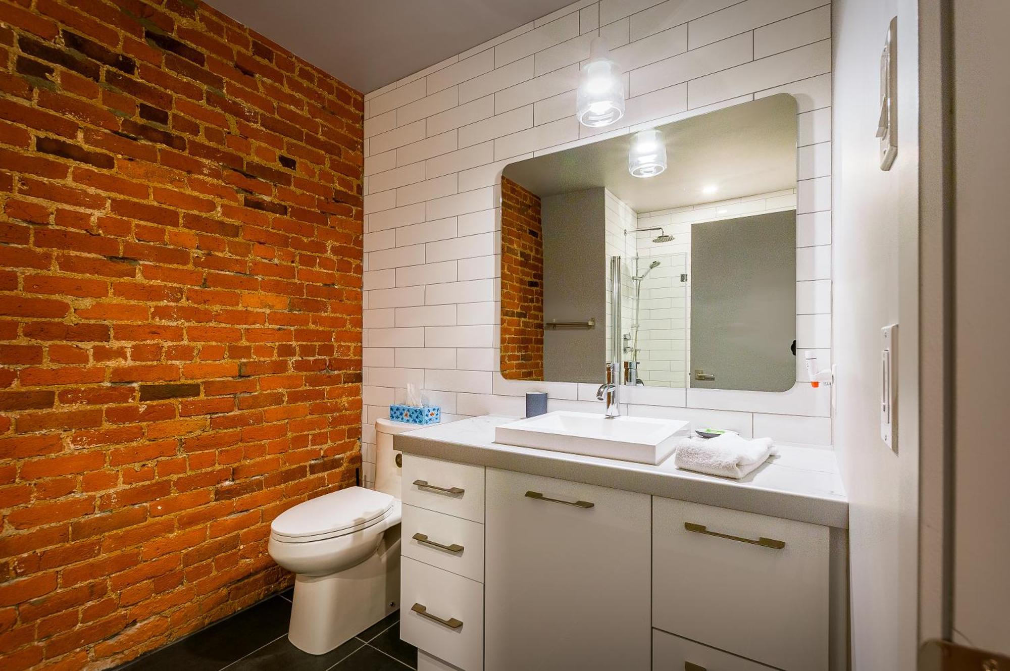 Apartamento Les Lofts du Trésor by Les Lofts Vieux-Québec Habitación foto