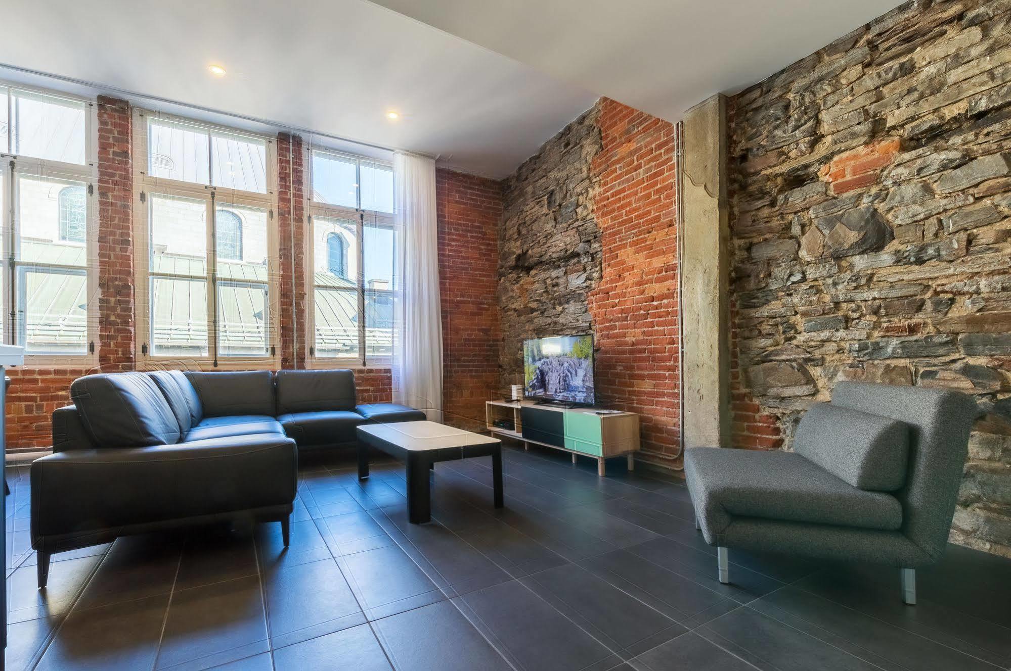 Apartamento Les Lofts du Trésor by Les Lofts Vieux-Québec Exterior foto