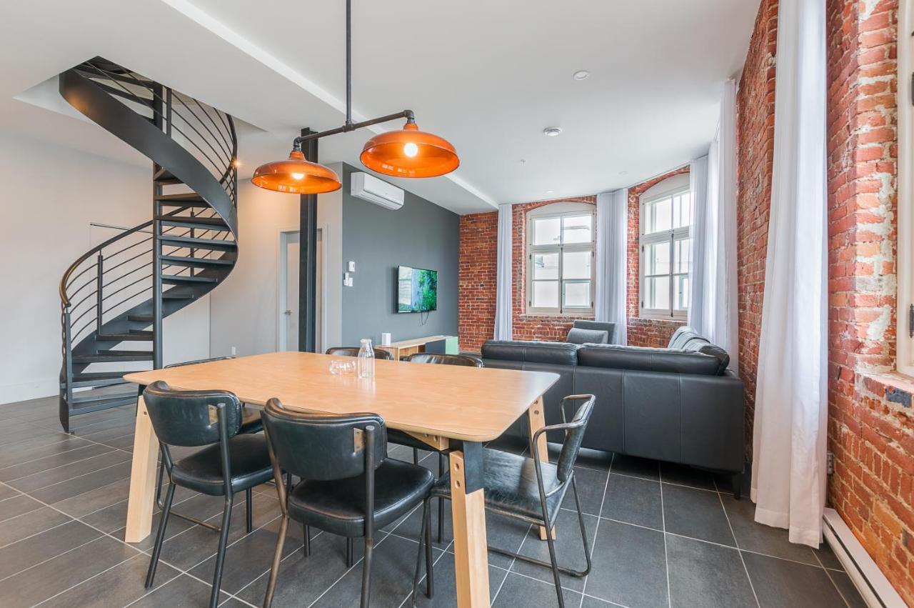 Apartamento Les Lofts du Trésor by Les Lofts Vieux-Québec Exterior foto